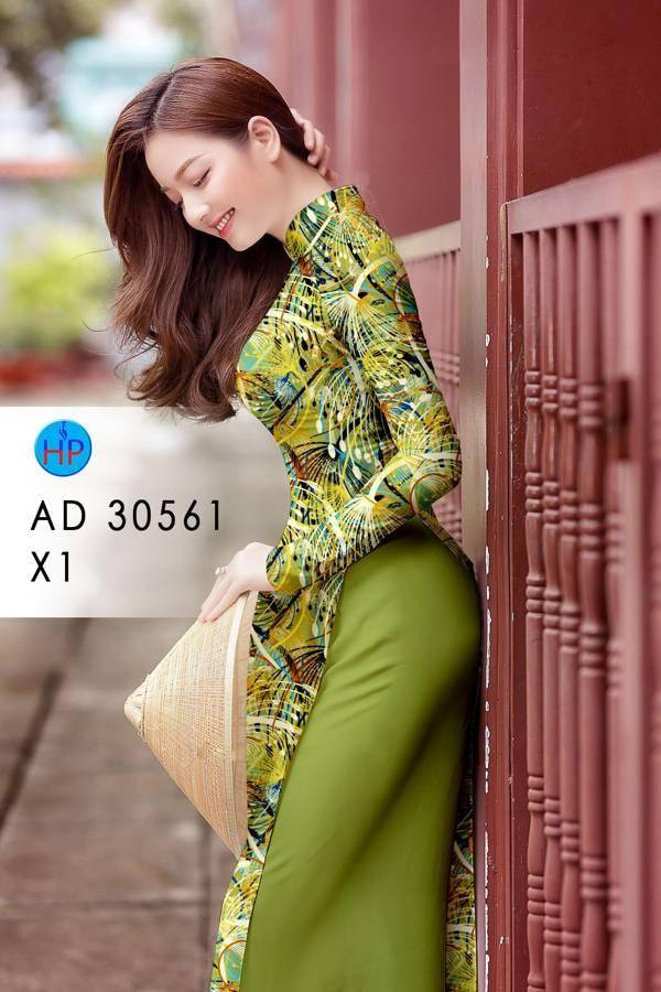 Vải Áo Dài Hoa Văn AD 30561 39